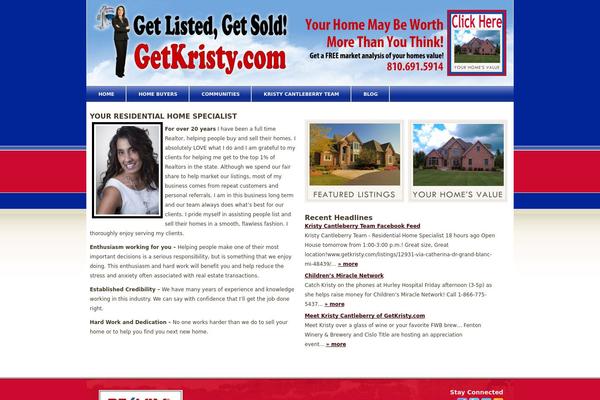 getkristy.com site used Sonoma_idxcentral