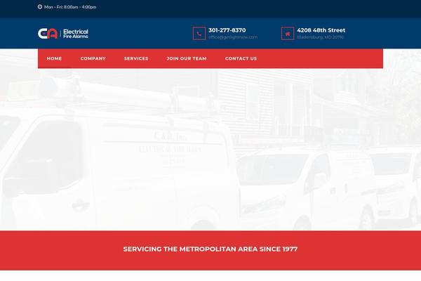 Structure theme site design template sample