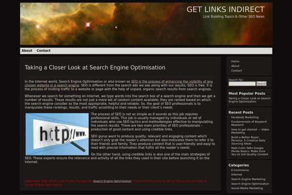 Open Sourcerer theme site design template sample