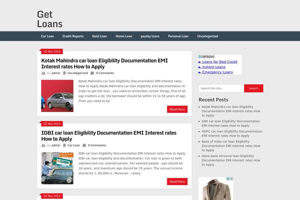 Ribbon theme site design template sample