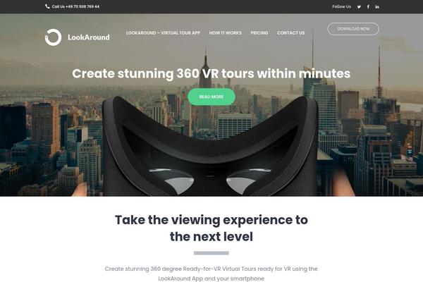 Affinity theme site design template sample