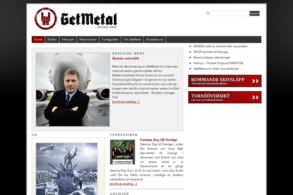 Site using ALO EasyMail Newsletter plugin