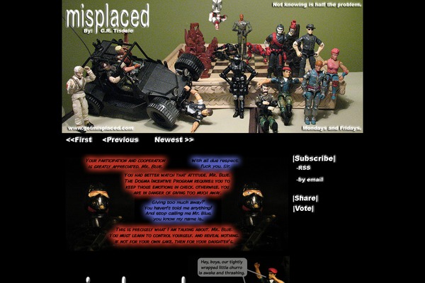 Comicpress V theme site design template sample