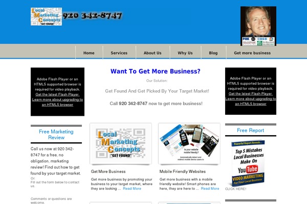 Wplocalpro theme site design template sample