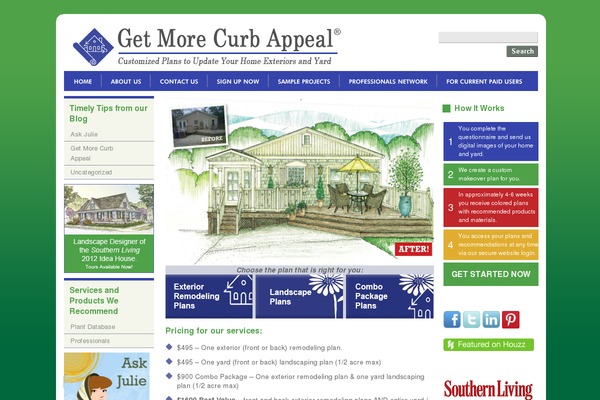 getmorecurbappeal.com site used Theme993
