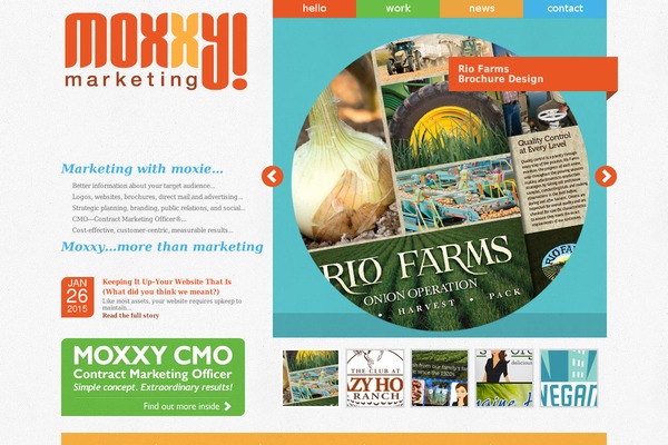 Proyecto theme site design template sample