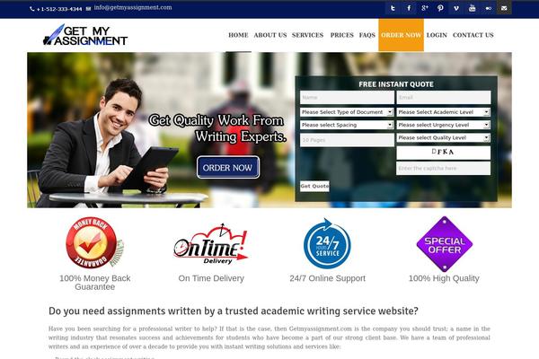 Mask theme site design template sample