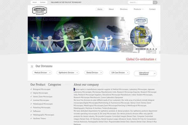 Felis theme site design template sample