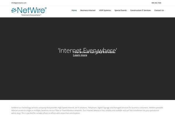 LeadEngine theme site design template sample