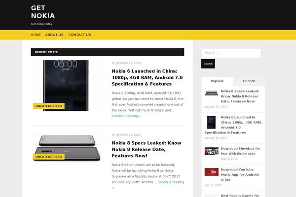 Deadline theme site design template sample