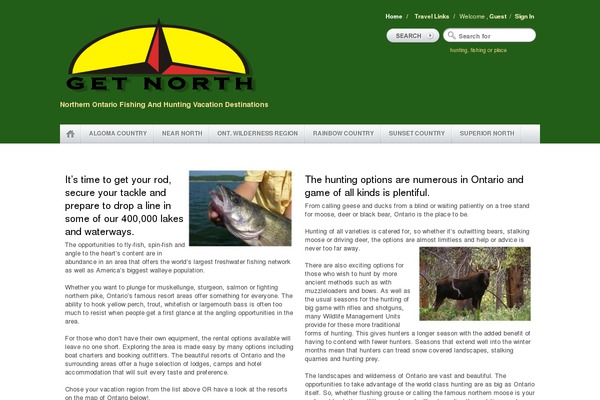 Geo Places v3 theme site design template sample