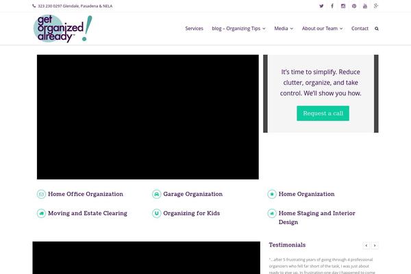 Renown theme site design template sample