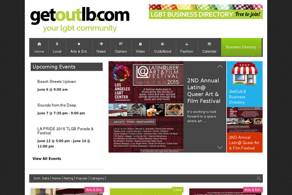 FlyingNews theme site design template sample