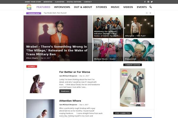 Site using Wp-social plugin