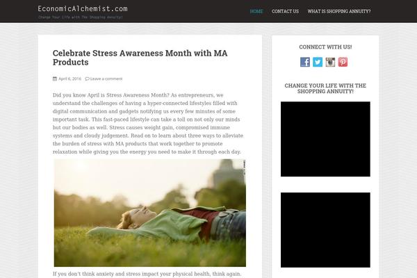 Sparkling theme site design template sample