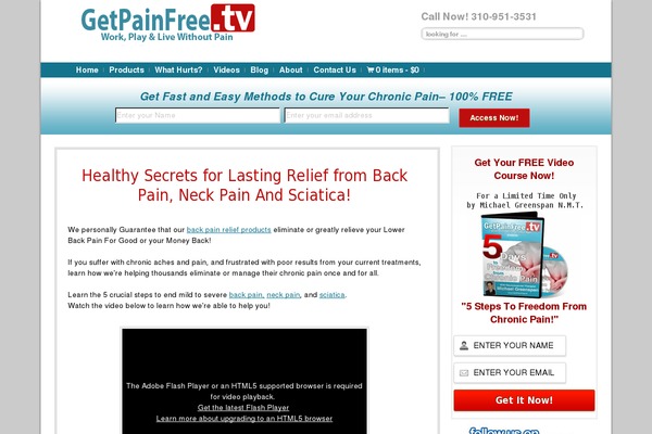 Site using PPM Testimonial plugin