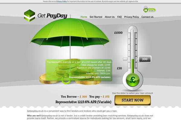 getpayday.co.uk site used Getpayday