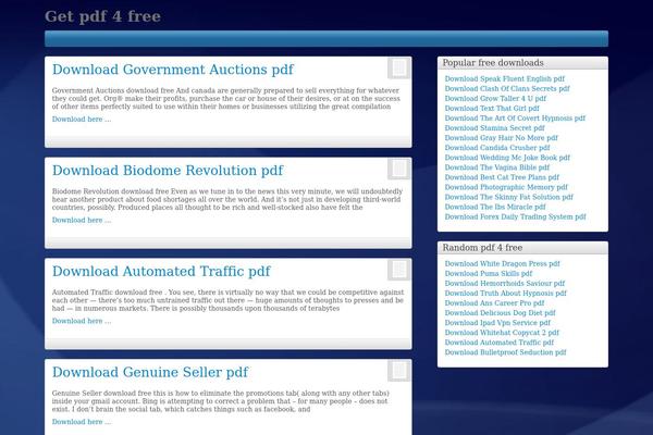 iFeature Pro theme site design template sample