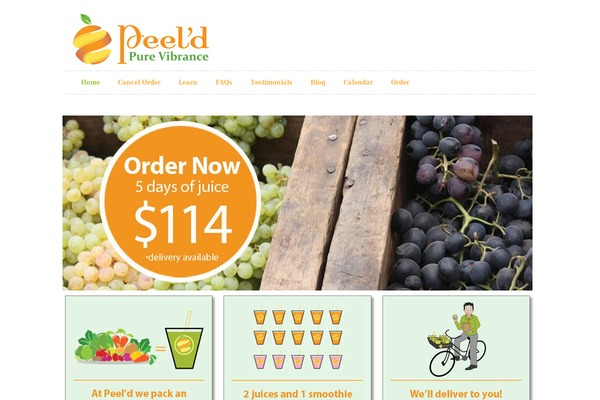 Fresh & Clean theme site design template sample