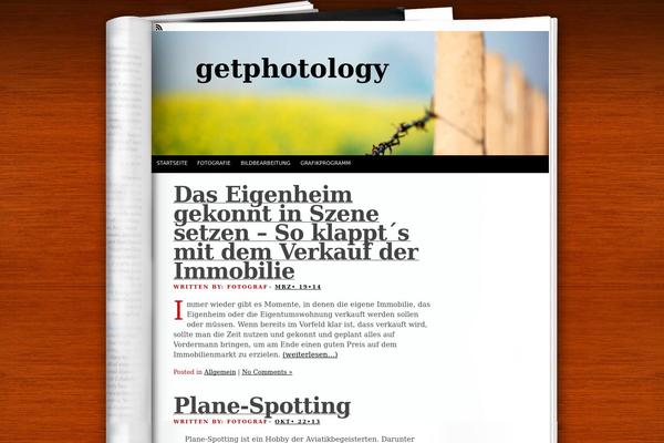 Fresh Ink Magazine theme site design template sample