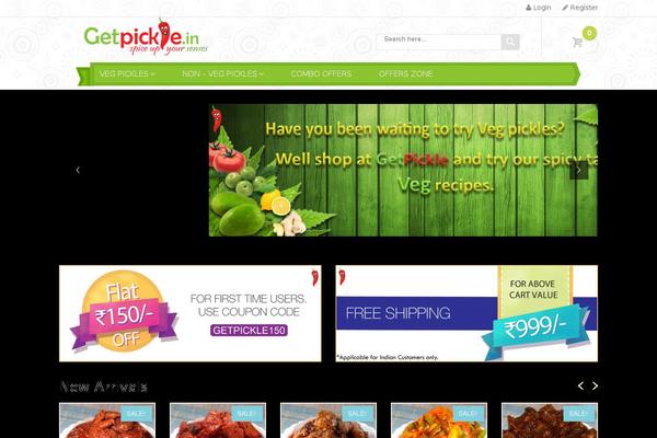 Handystore theme site design template sample