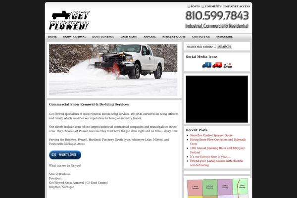 Sleek theme site design template sample