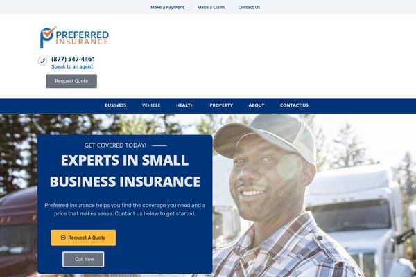Instive theme site design template sample