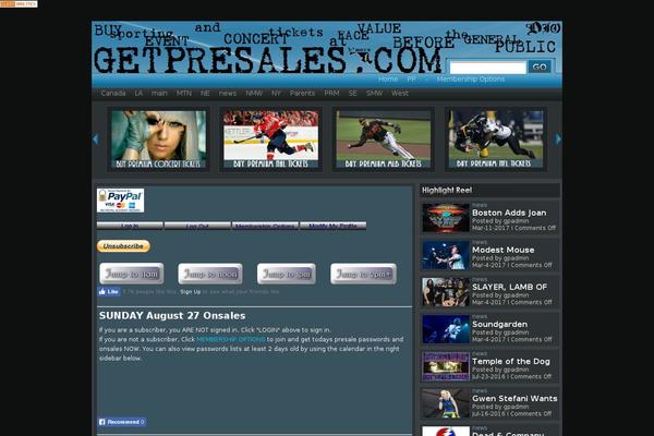 Site using Easy Twitter Feed Widget Plugin plugin