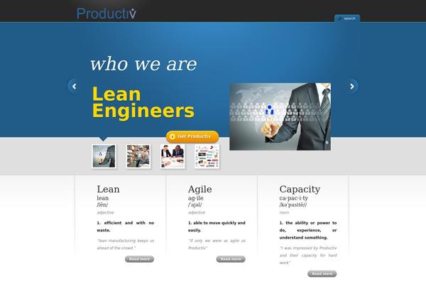 TheCorporation theme site design template sample