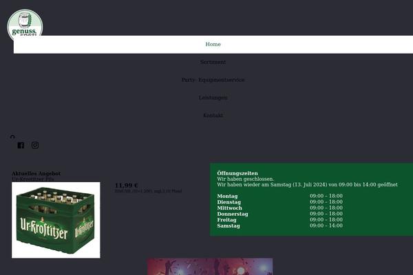 Site using Opening Hours plugin