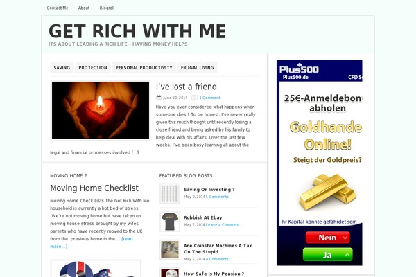 News theme site design template sample