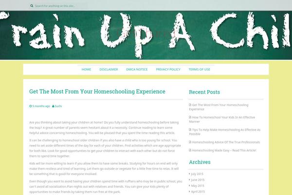 Preus theme site design template sample