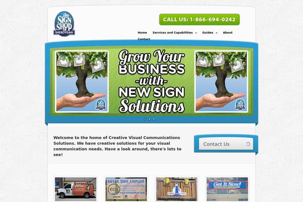 Monaco theme site design template sample