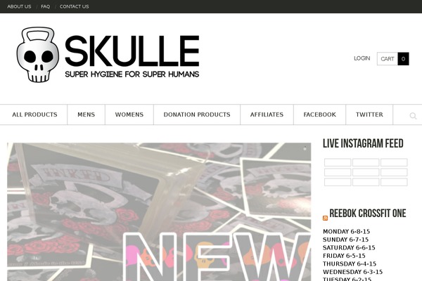 Crux theme site design template sample