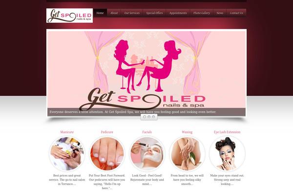 Bd_beauty theme site design template sample