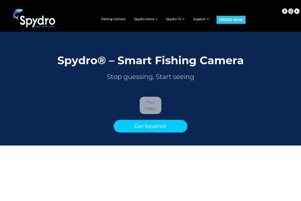 Drone theme site design template sample