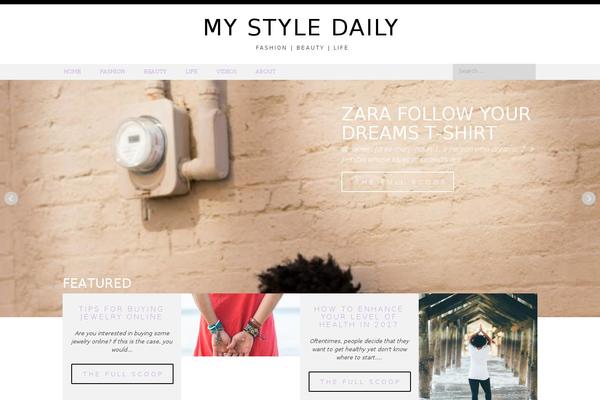 Blackandwhite theme site design template sample