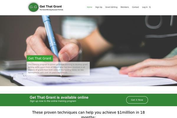 Esteem theme site design template sample
