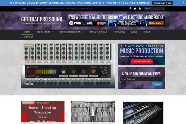 Site using Prosociate plugin
