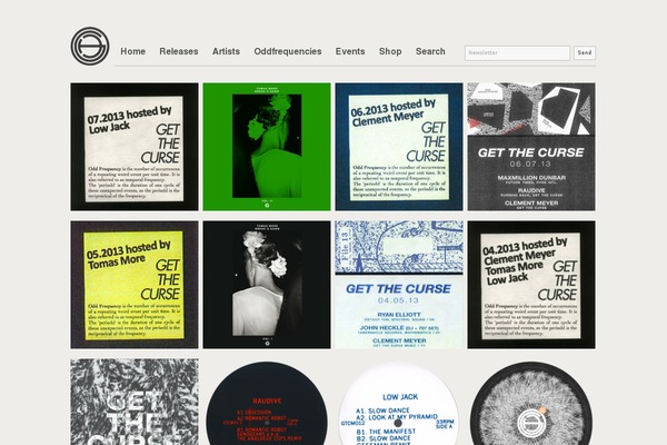 Imbalance theme site design template sample