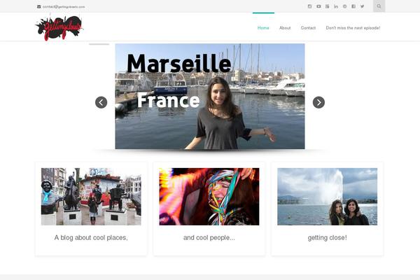 Reznor theme site design template sample