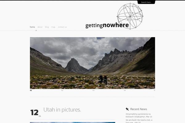 Folioway theme site design template sample