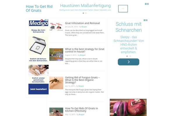 Delivery Lite theme site design template sample