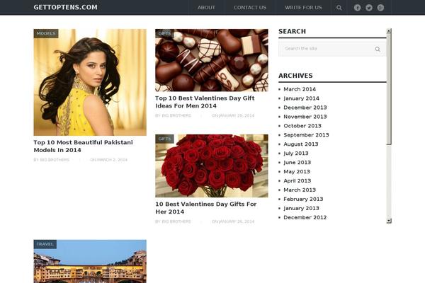 Mts_blogging theme site design template sample