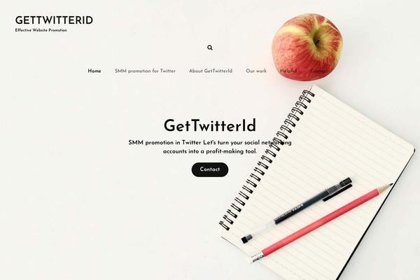 gettwitterid.com site used Izabel