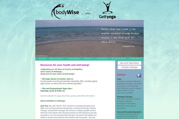 Hybrid theme site design template sample