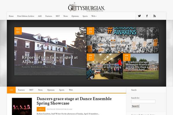 Nexus theme site design template sample