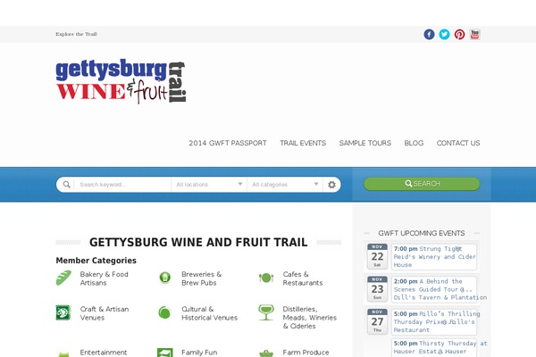 Daily Newscast theme site design template sample