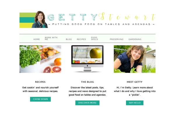 KadenceWP theme site design template sample