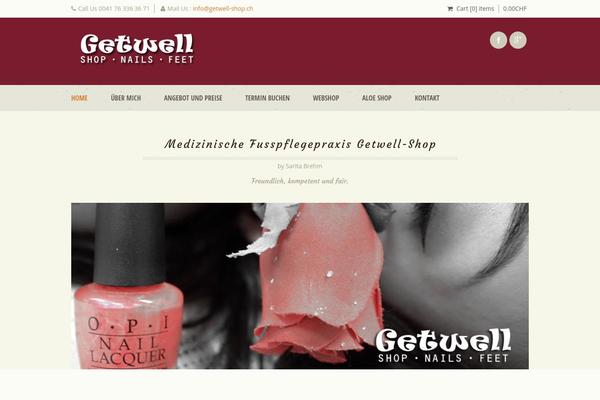 Dream Spa theme site design template sample